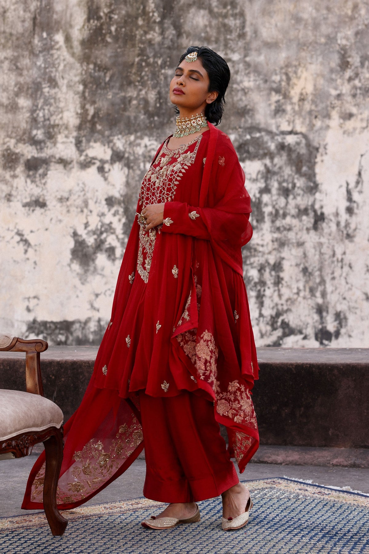Zeba Mahal Kurta Set