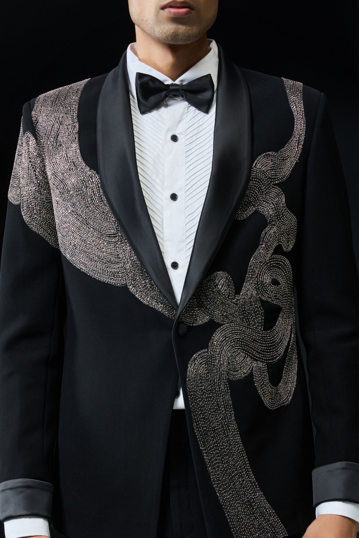 Silver Pearl Tuxedo