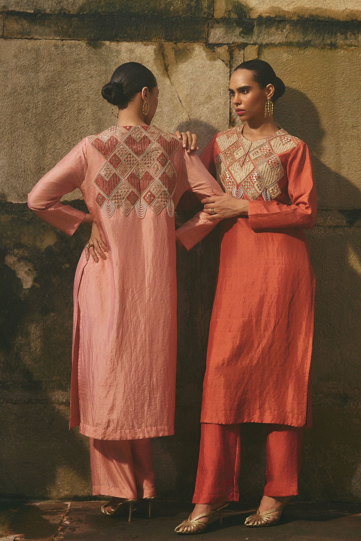 Pink Kurta Set