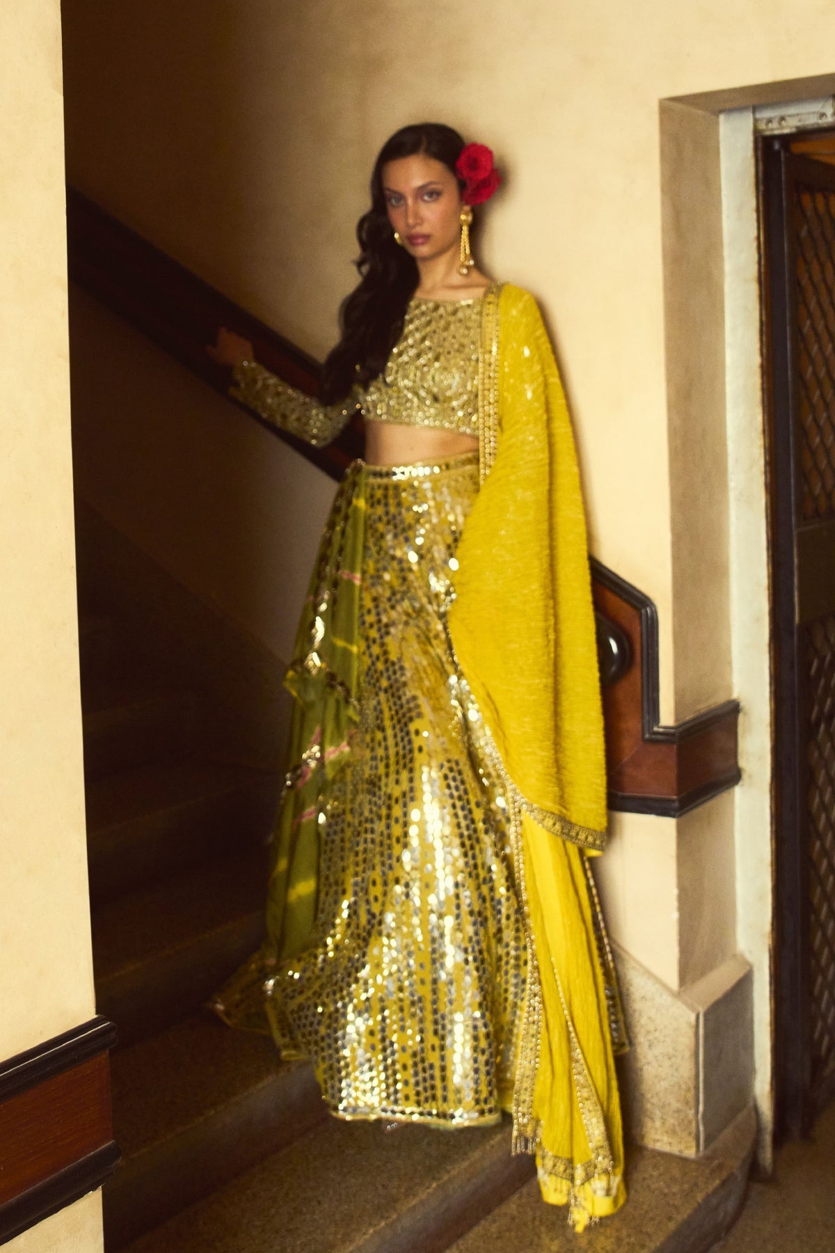 Chand Sitare Sequin Lehenga Set