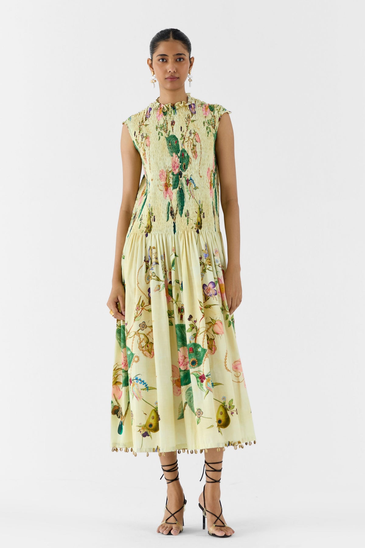 Blossom Ruching Dress