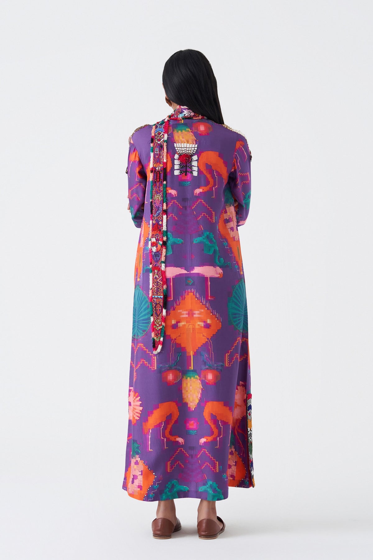 Oaxaca Morado Kaftan Dress