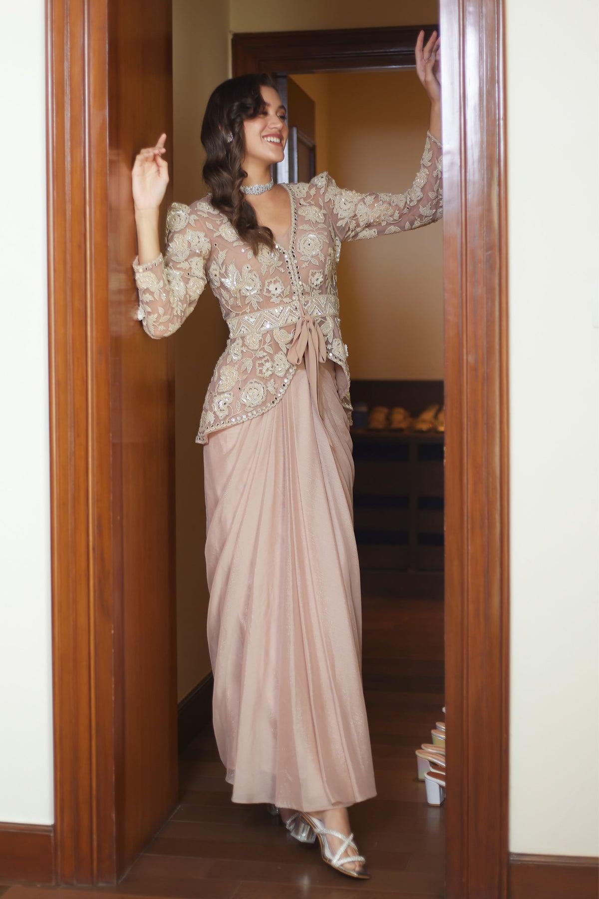 Pink Garden Party Jacket Set