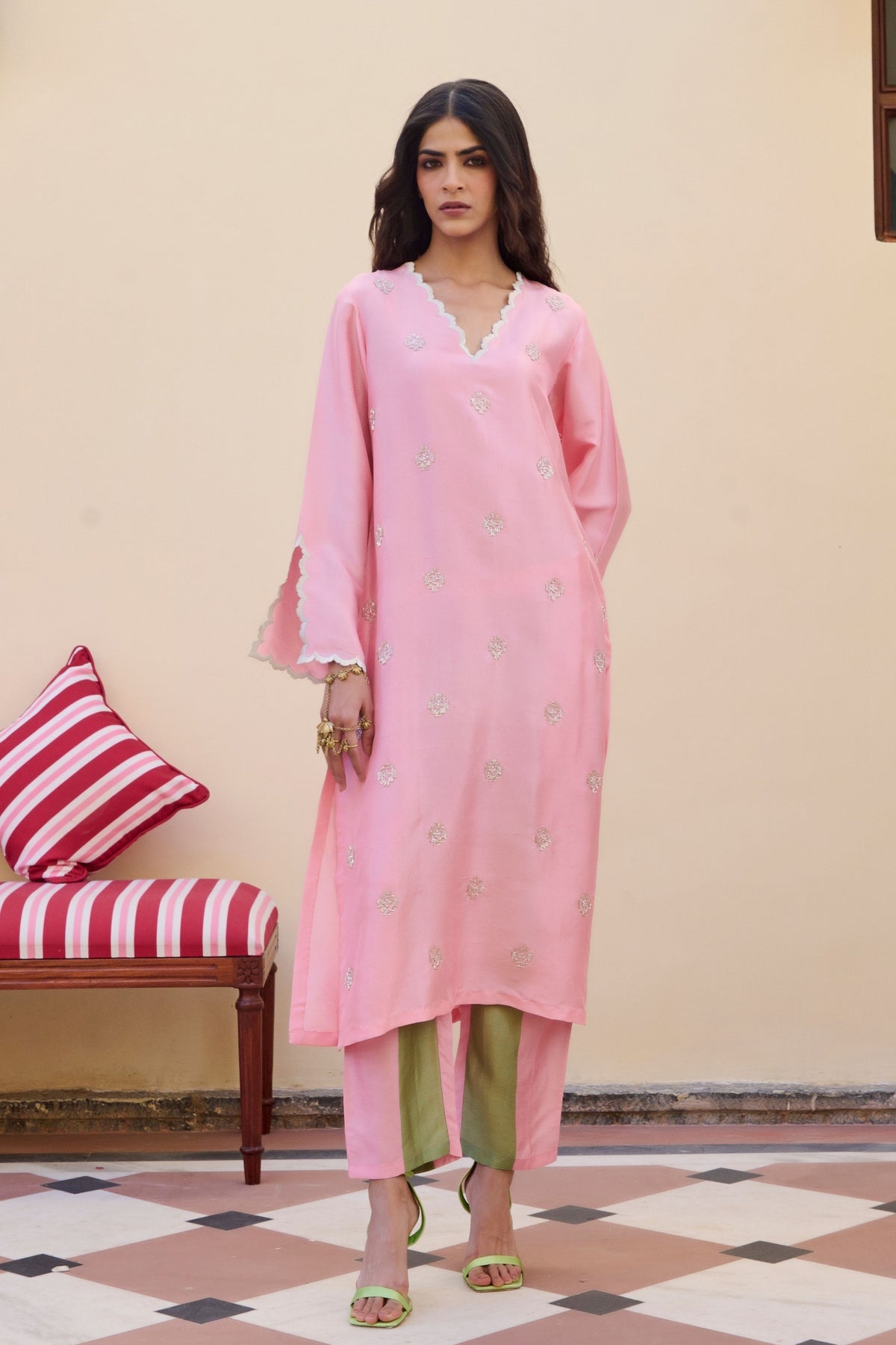 Petal kurta Set