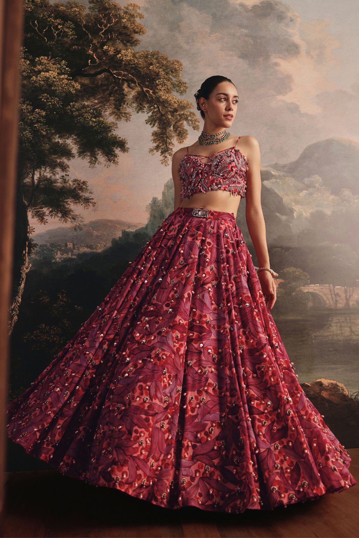 Georgette Lehenga Set