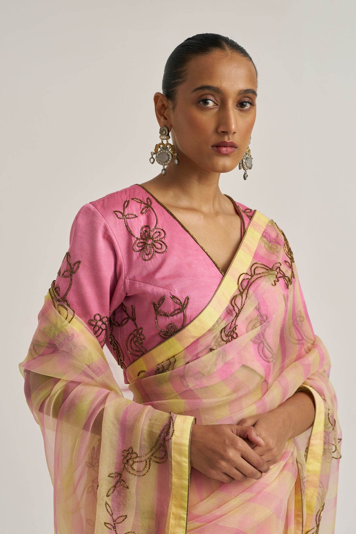 Yamini Pink Blouse