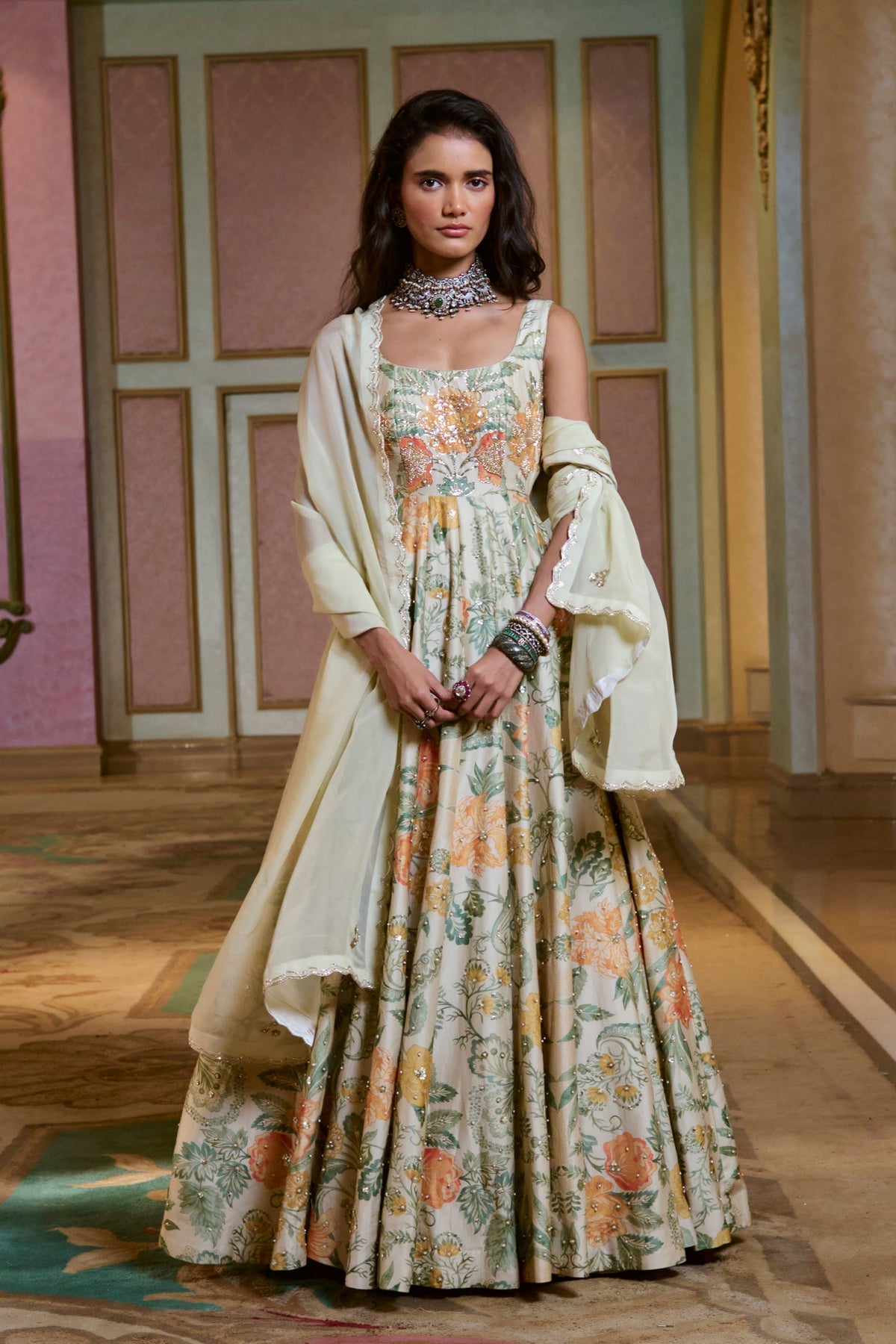 Lulu Anarkali Set