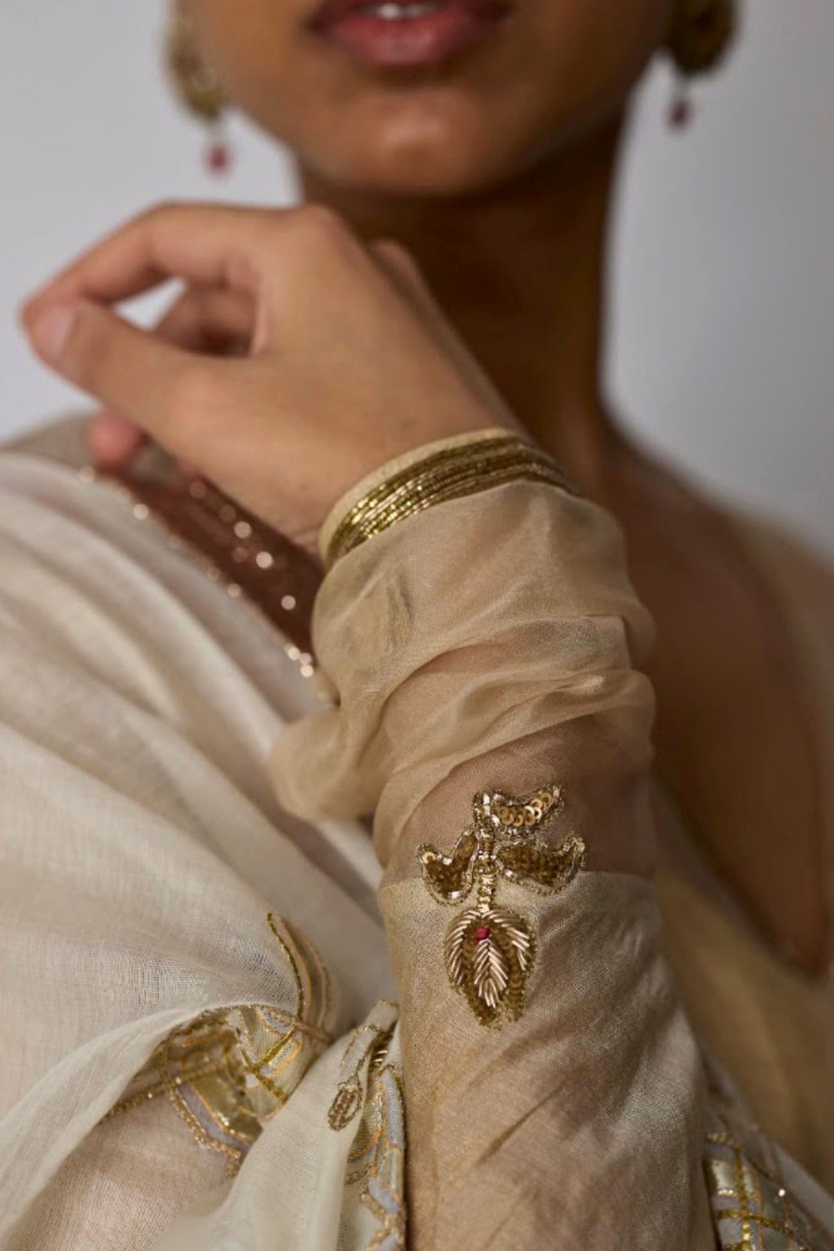 Tulsi Anarkali Set