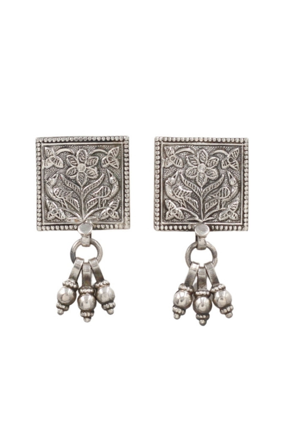 Timeless Handcrafted Silver Earrings