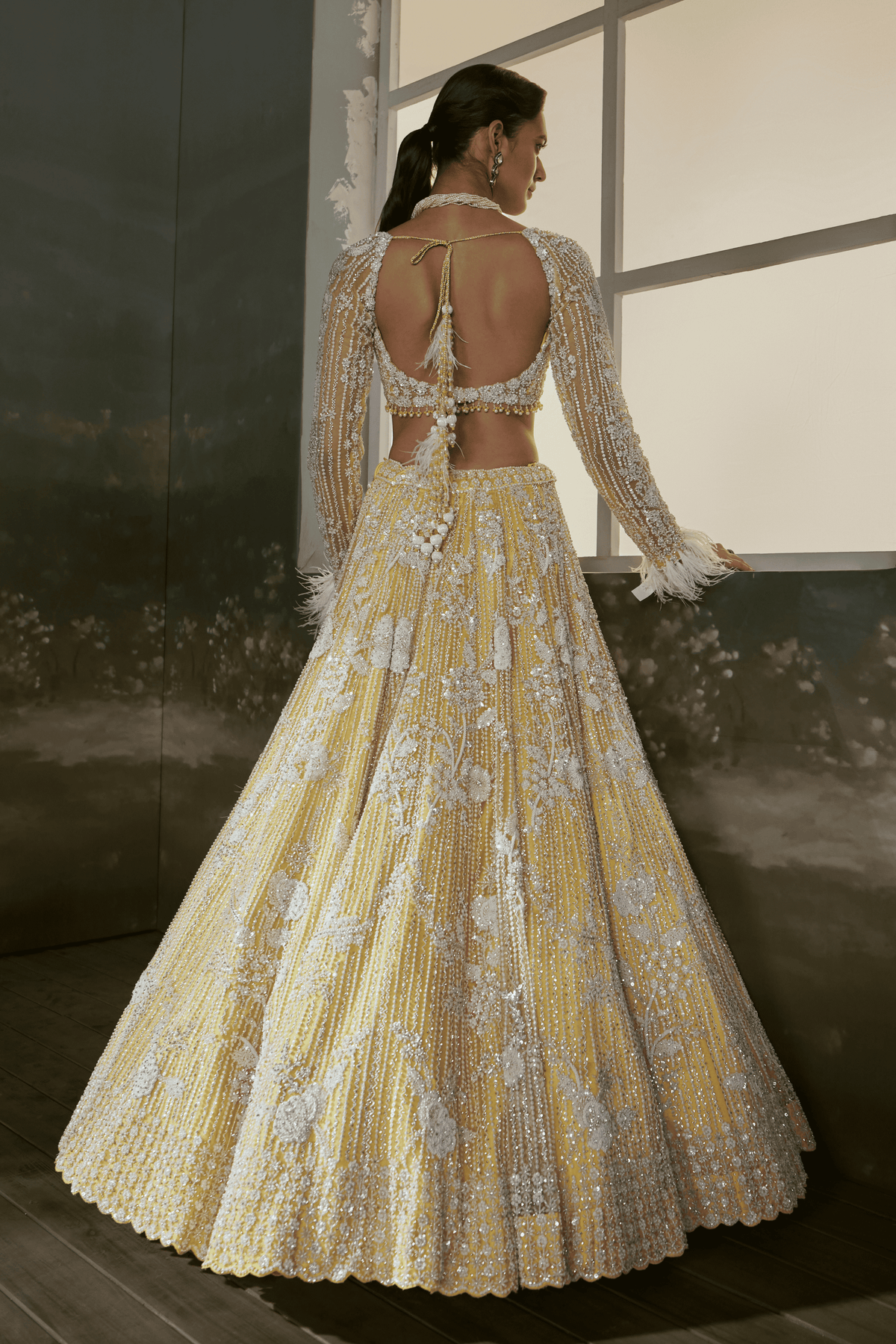 Yellow Lehenga Set