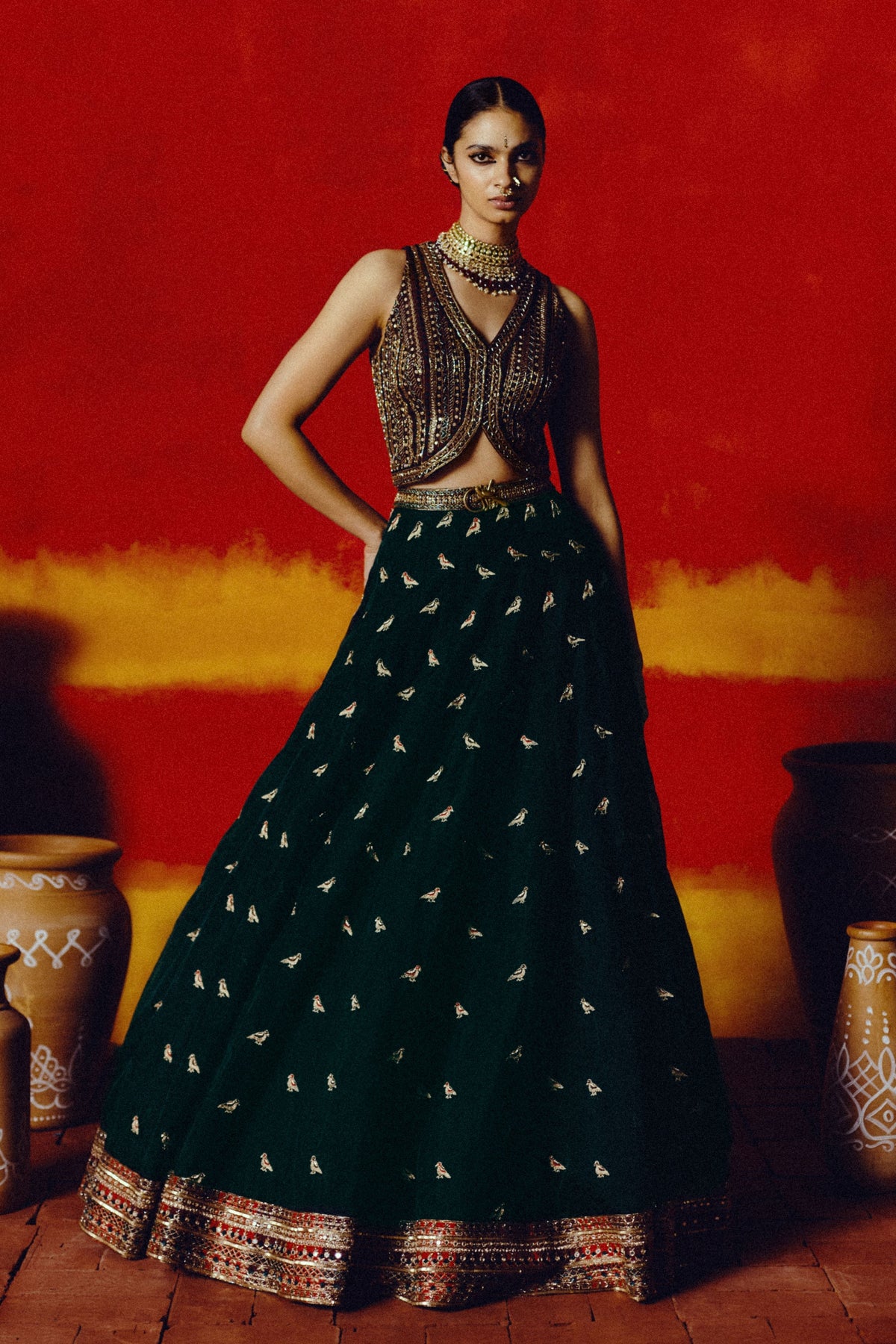 Devangana Lehenga Set
