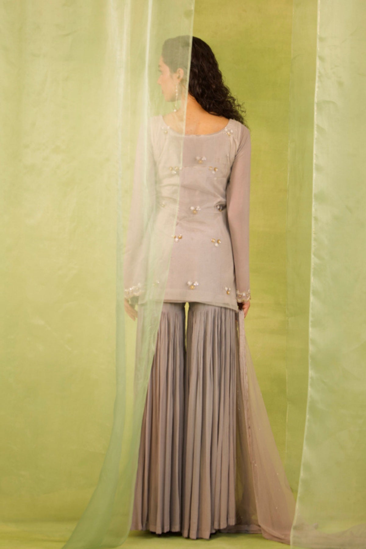 Georgette Garara Set