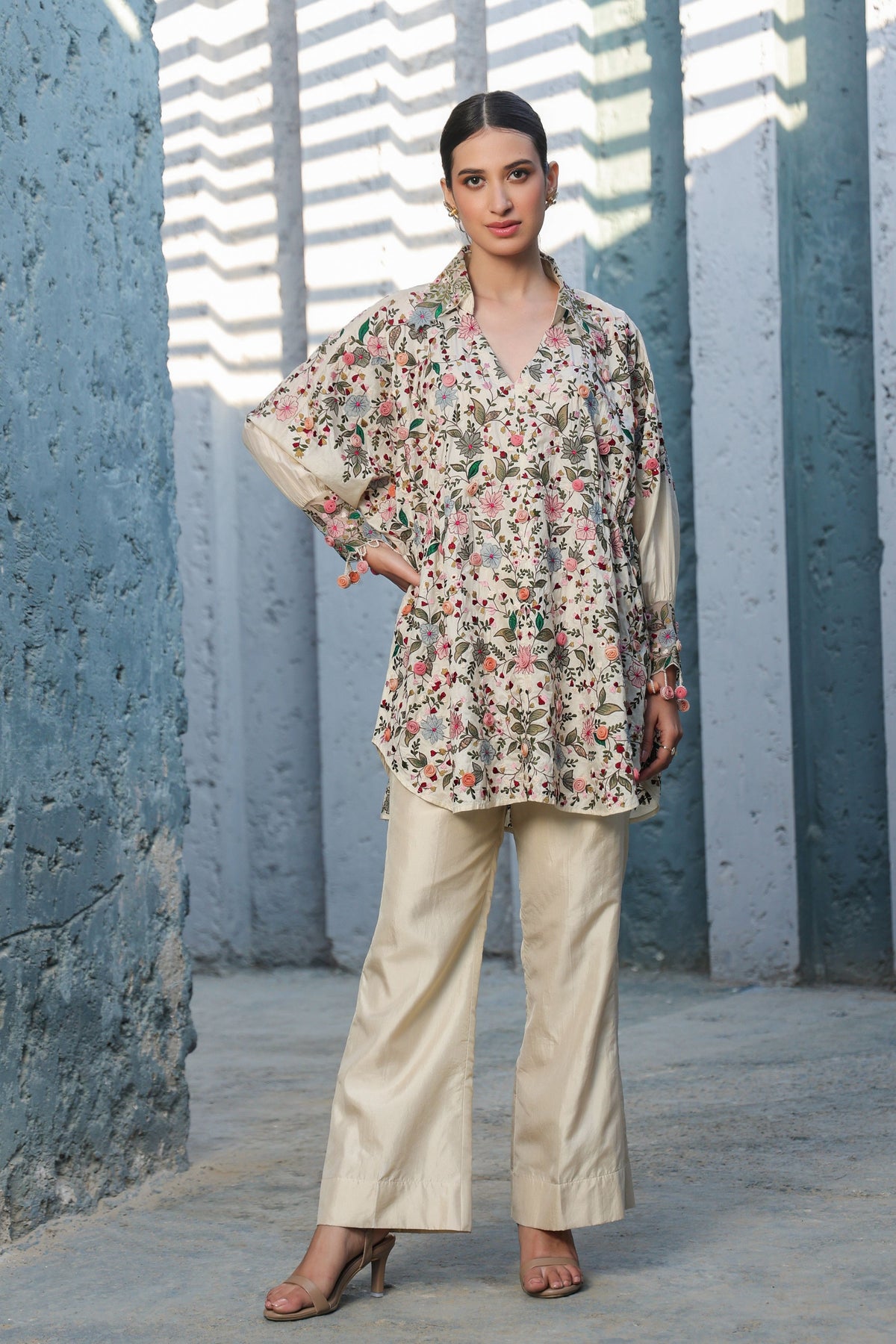 Orchid Multicolor Heavy Co-ord Set
