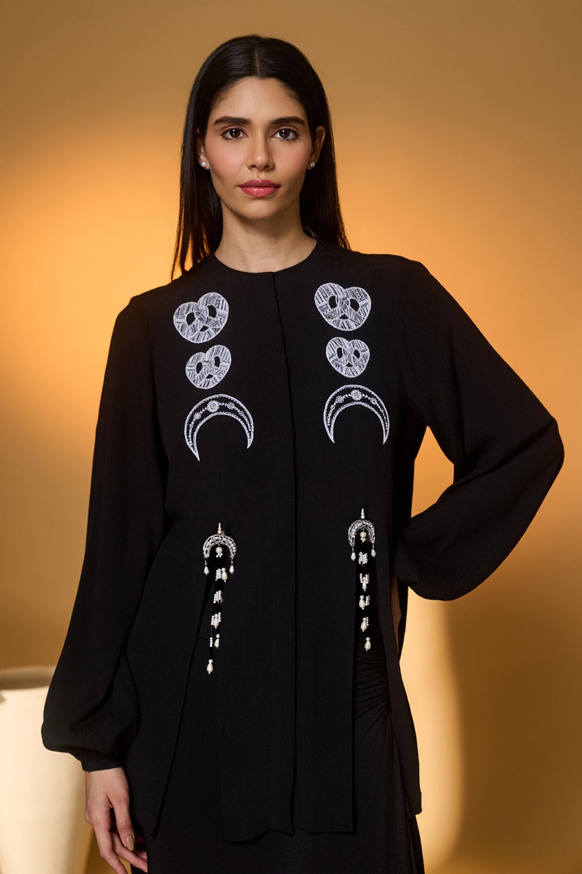 Black Midnight Snack Co-ord Set