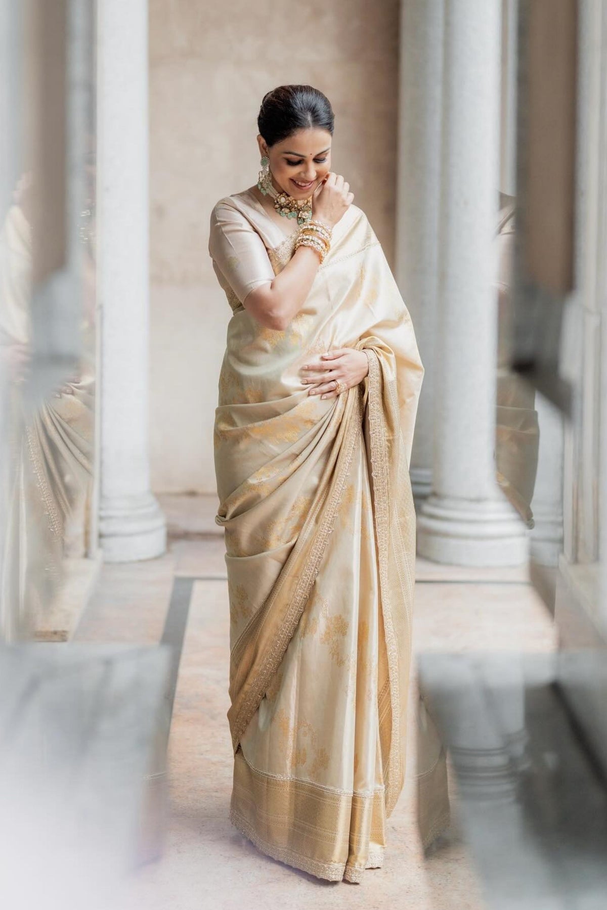Genelia Deshmukh in Mrunalini Rao