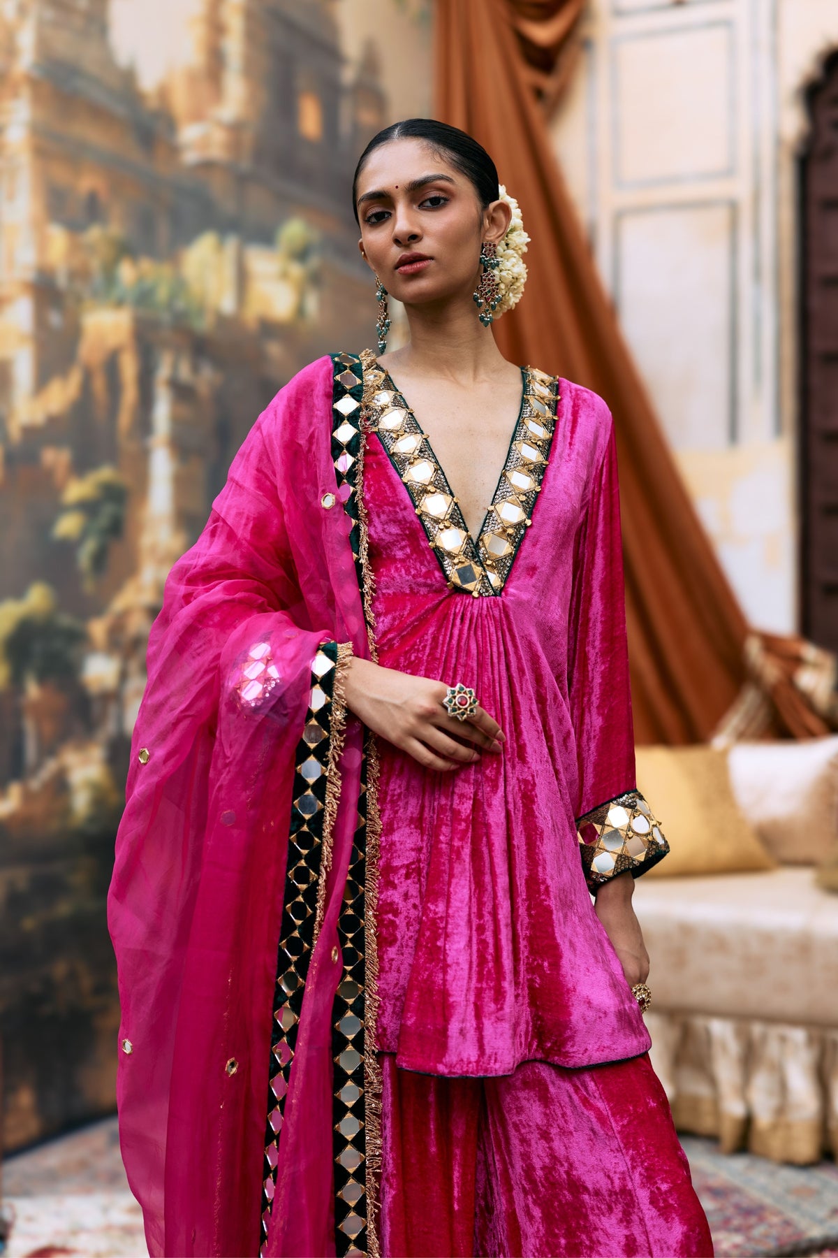 Gulaab Makhmal Khayal Suit