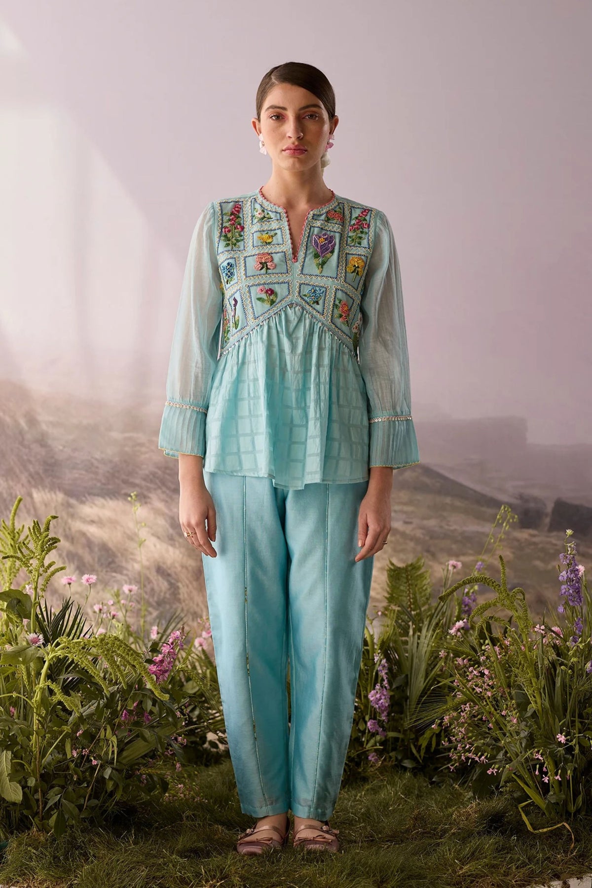 Azure Straight Pants