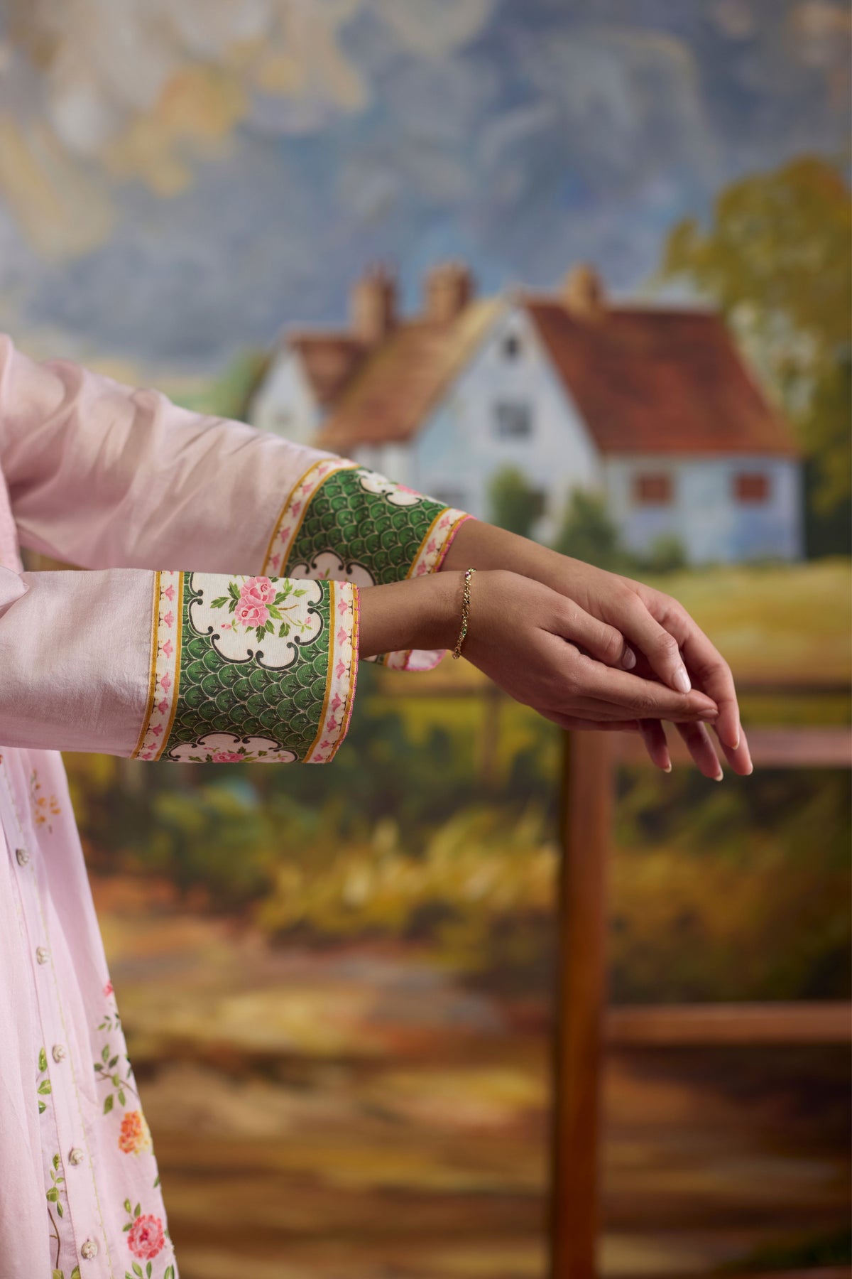 Lavender Pintuck Kurta