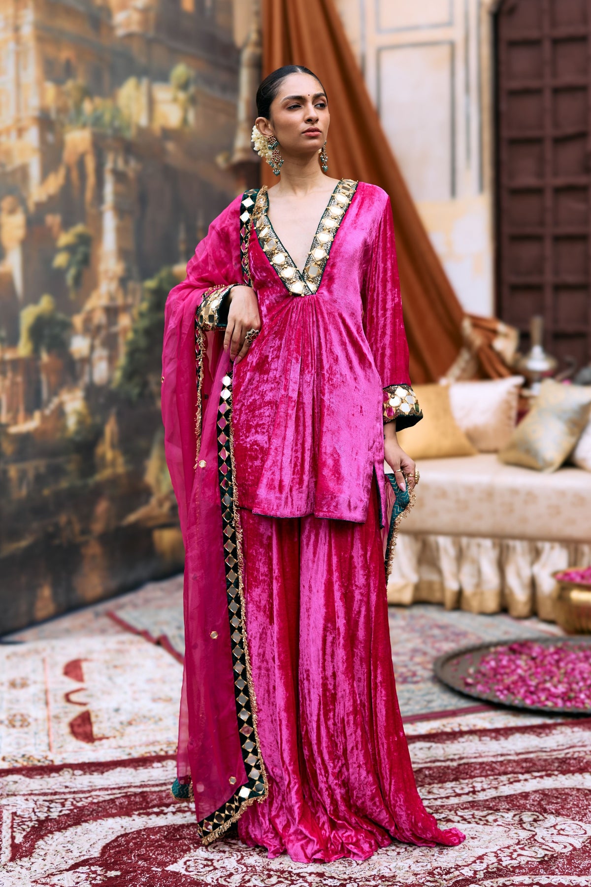 Gulaab Makhmal Khayal Suit