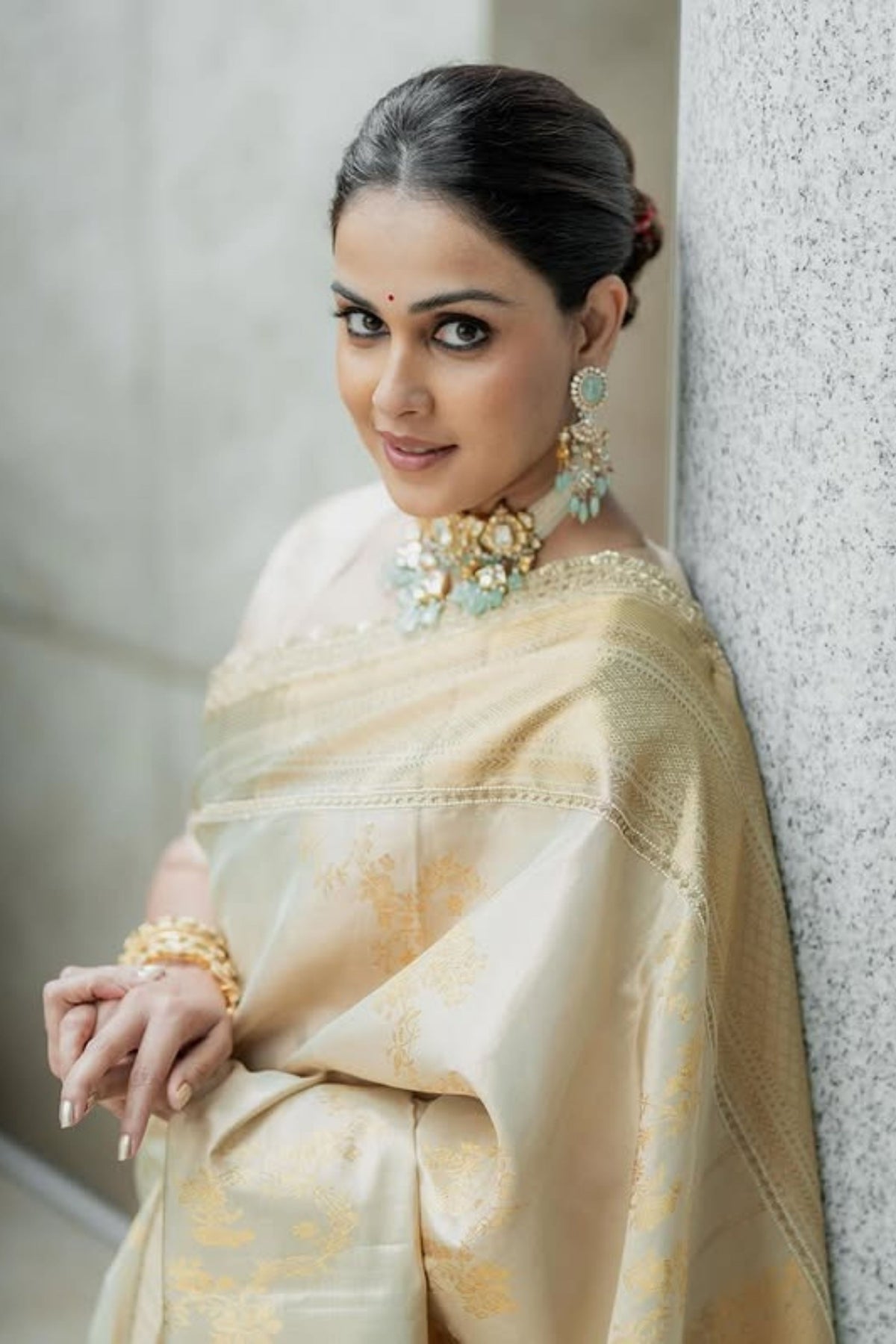 Genelia Deshmukh in Mrunalini Rao