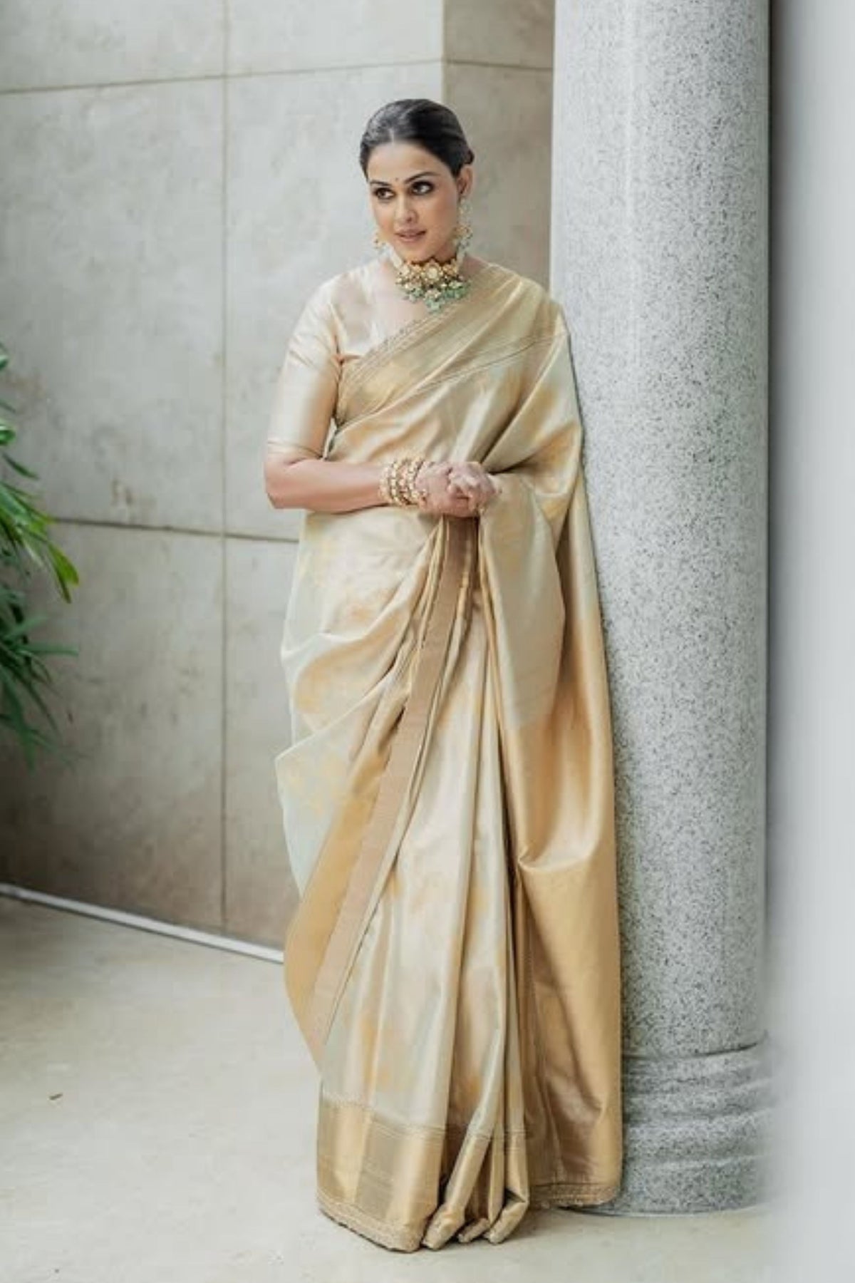 Genelia Deshmukh in Mrunalini Rao