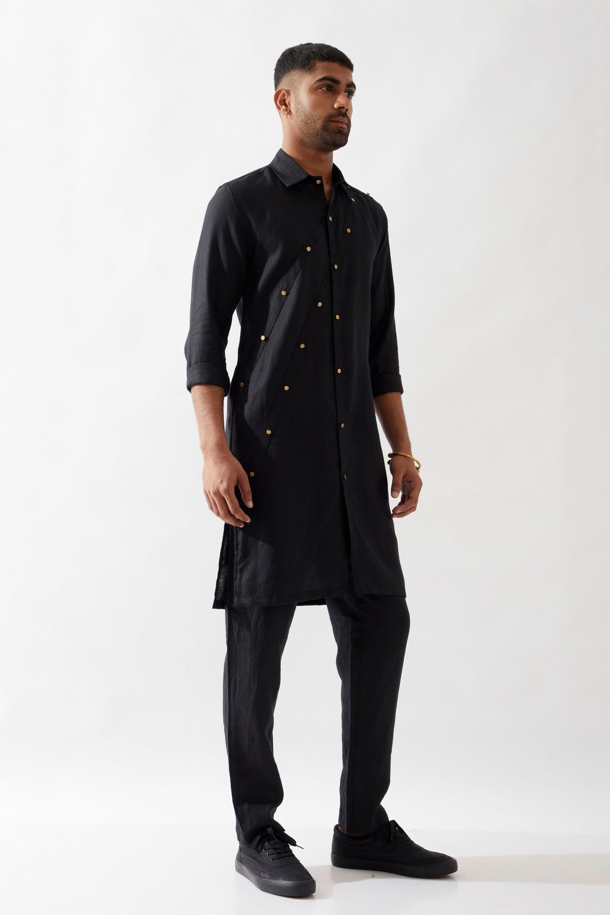 Harison Black Kurta Set
