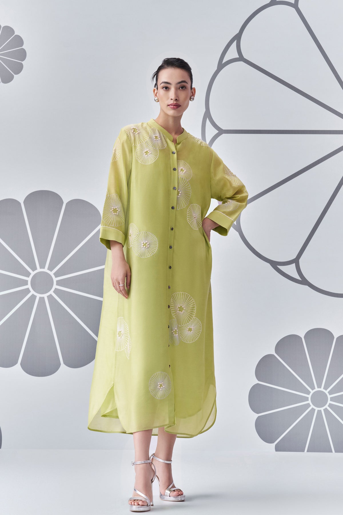 Lime Green Kurta