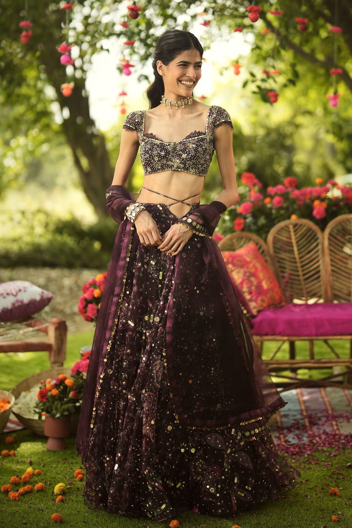 Aliza Lehenga Set