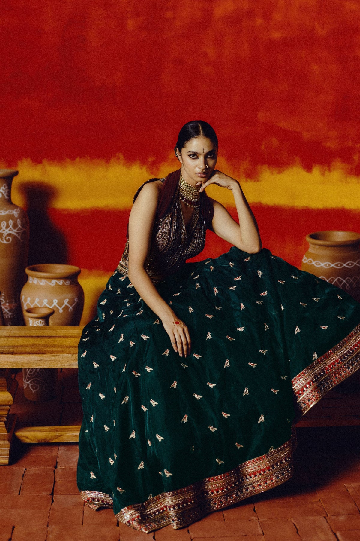 Devangana Lehenga Set
