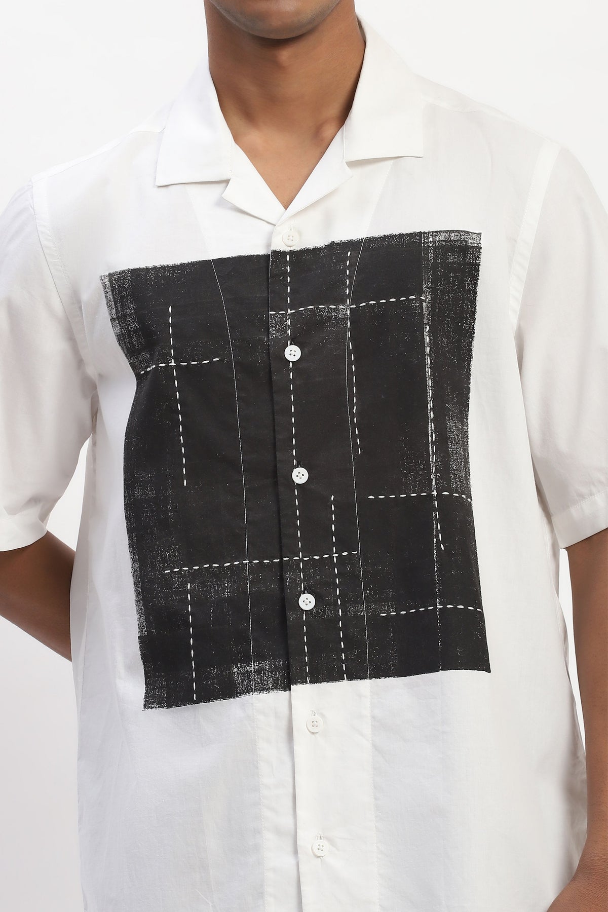 Engineered Blockprint Shirt