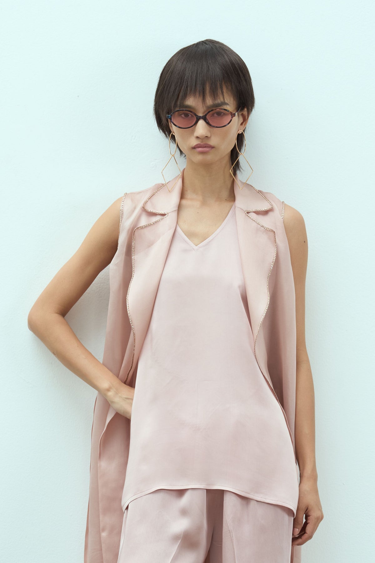 Nude Rose Zinnia Set