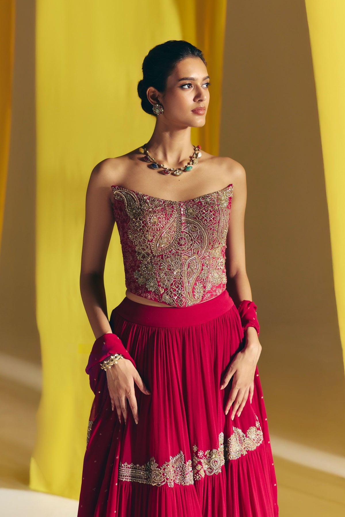 Meher Skirt Set