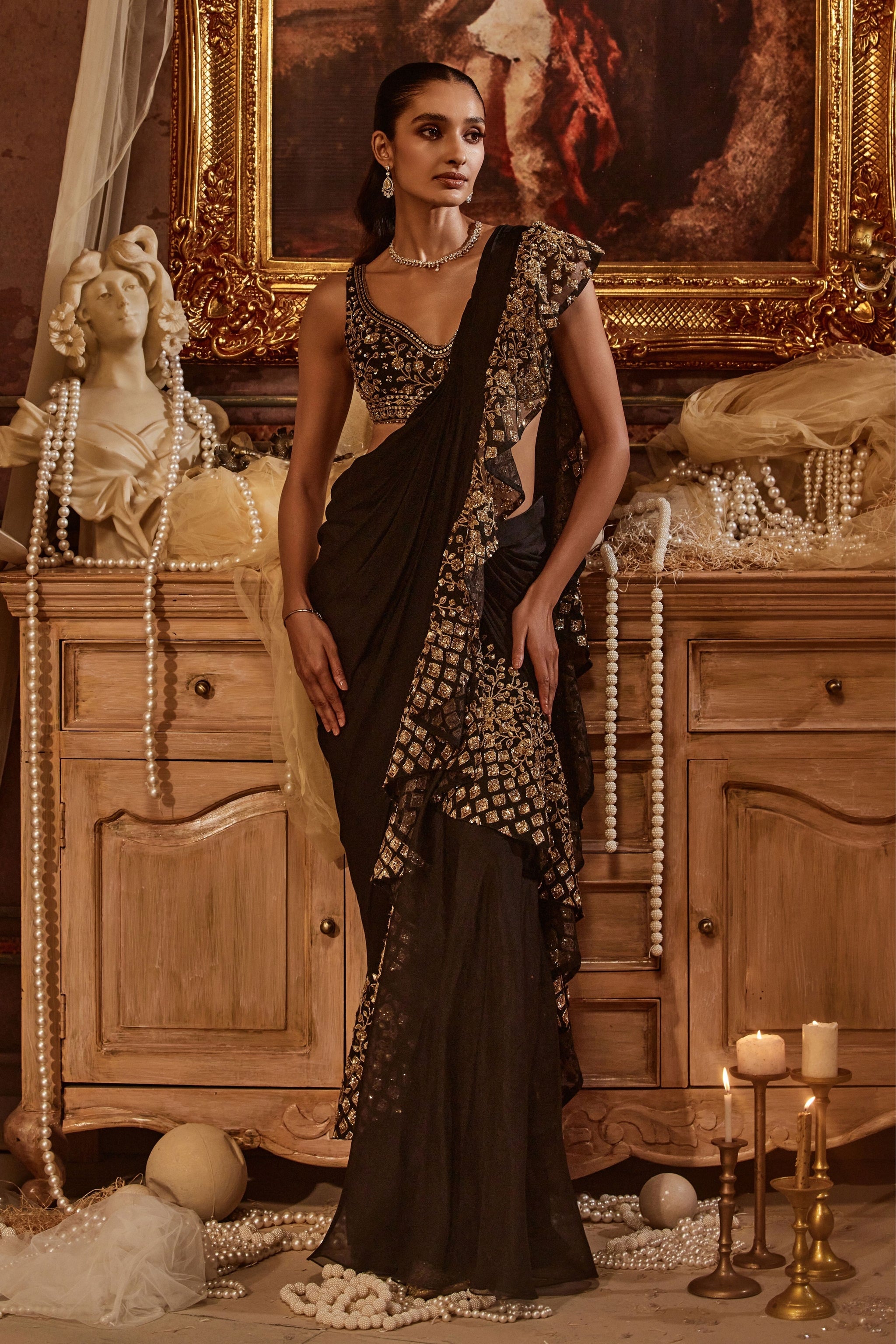 Shakira Style Belt Sabyasachi Inspired Tiger Waist Belt Saree Belt