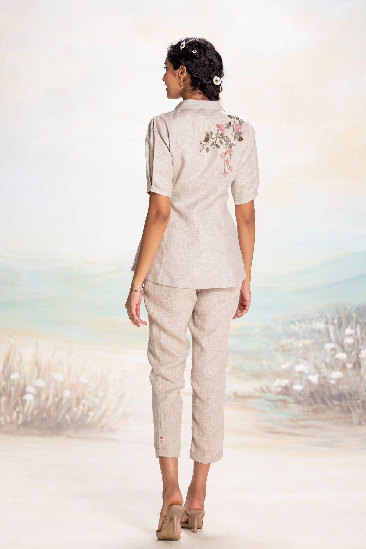 Tsukiyama Ira Natural Co-ord Set