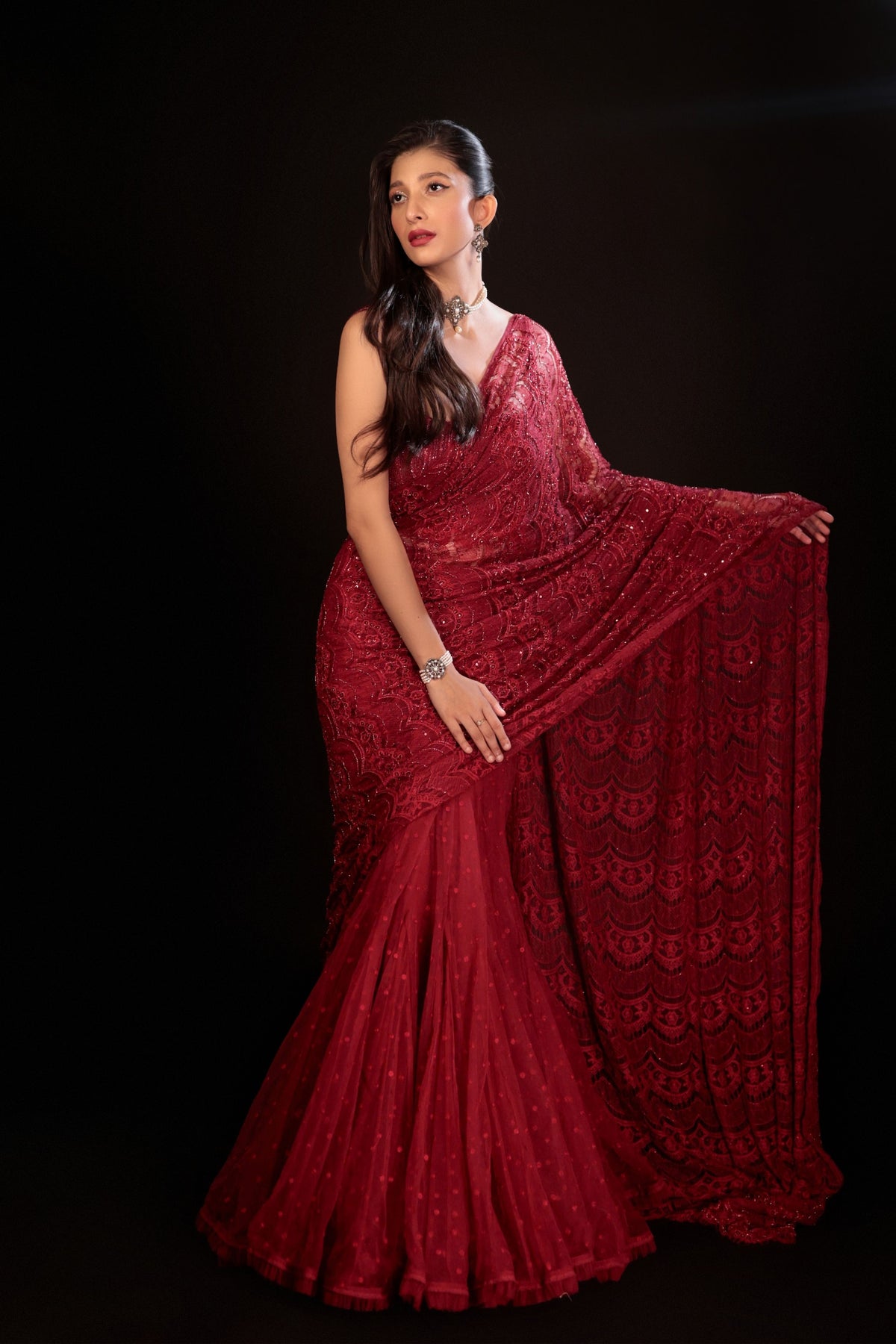 Rosave Saree Set
