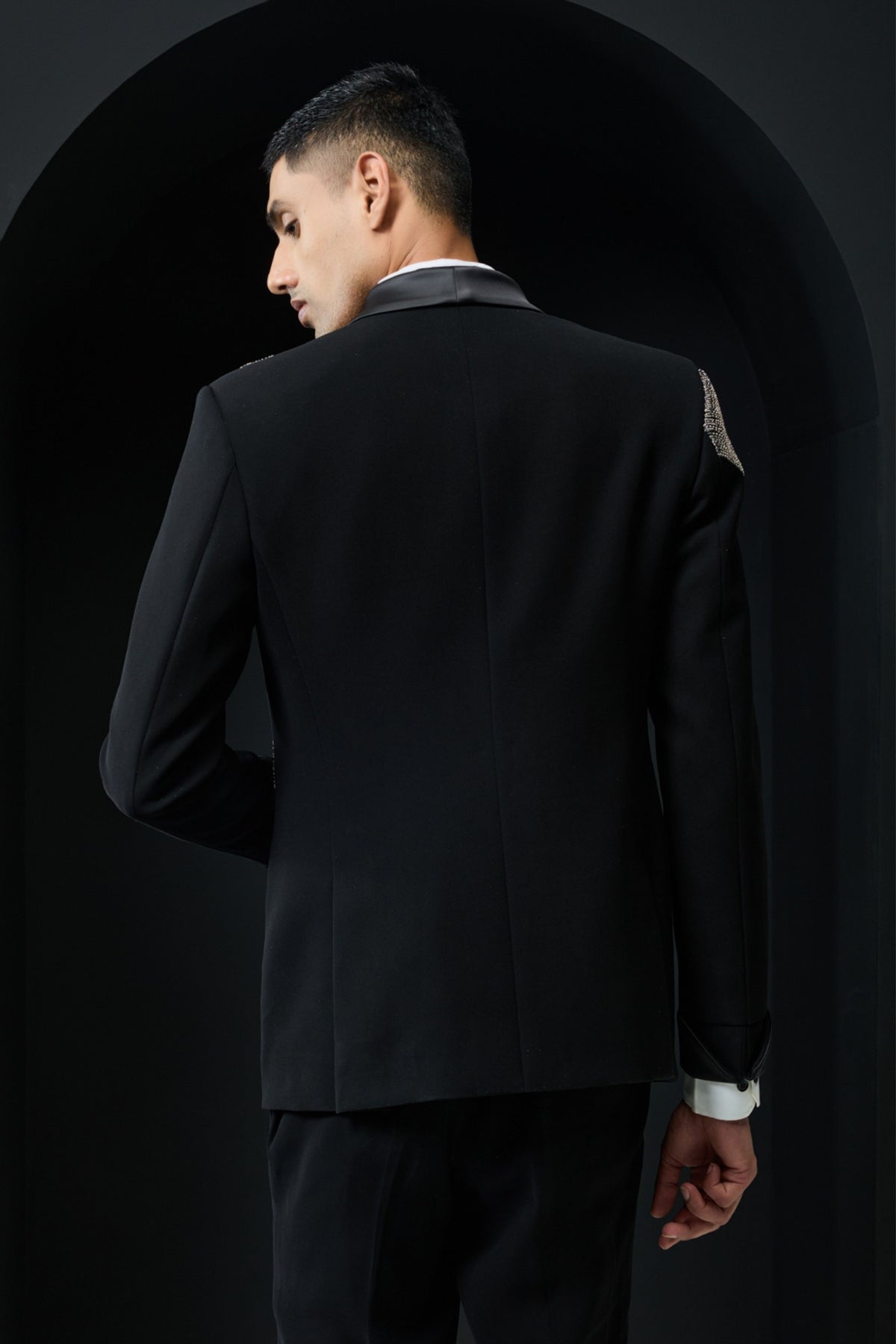 Silver Pearl Tuxedo