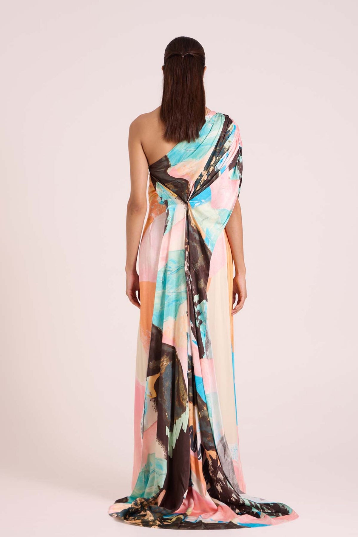 Selene Draped Maxi Dress