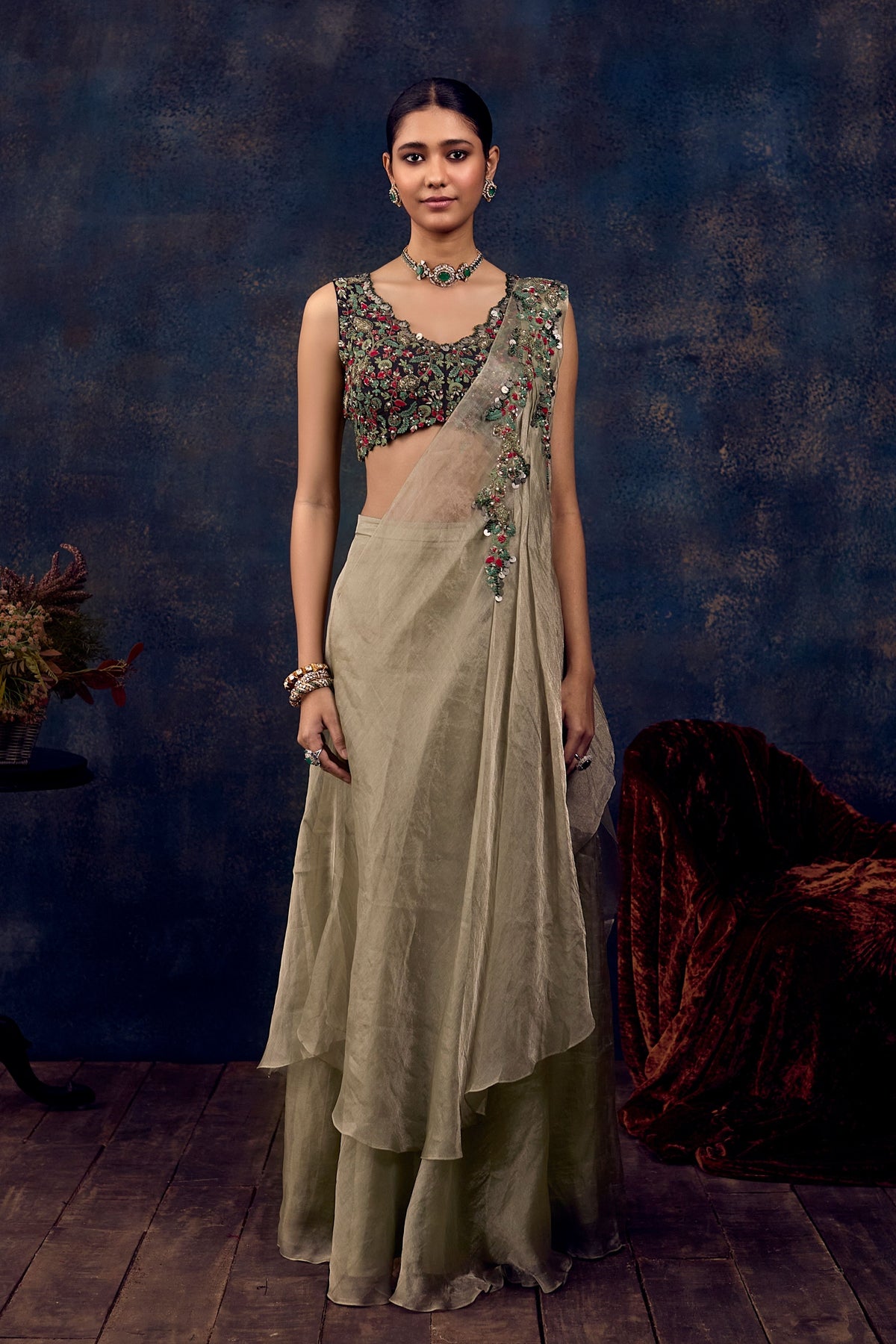 Am Dori Thread Tissue Drape Set