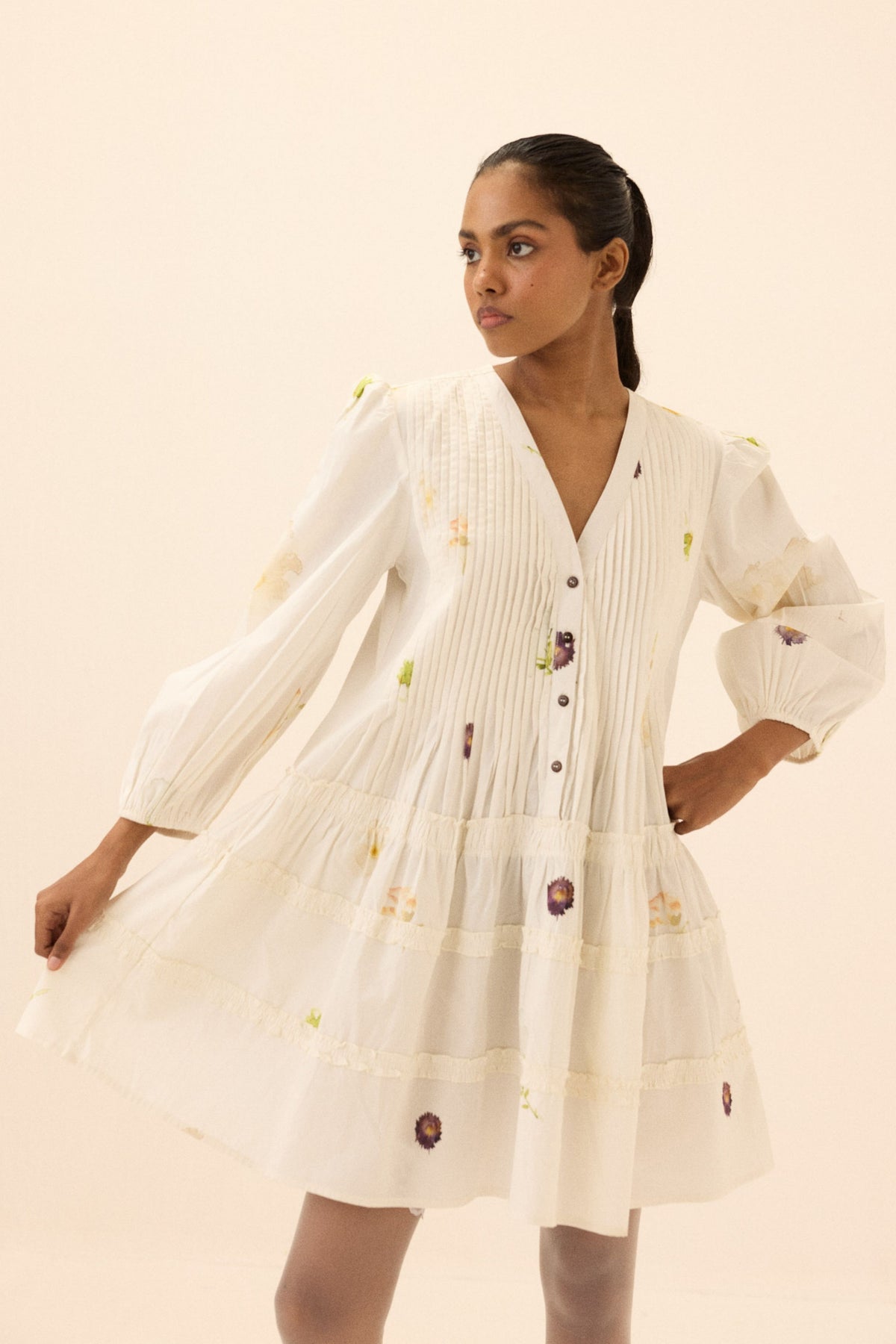White Salt Dress