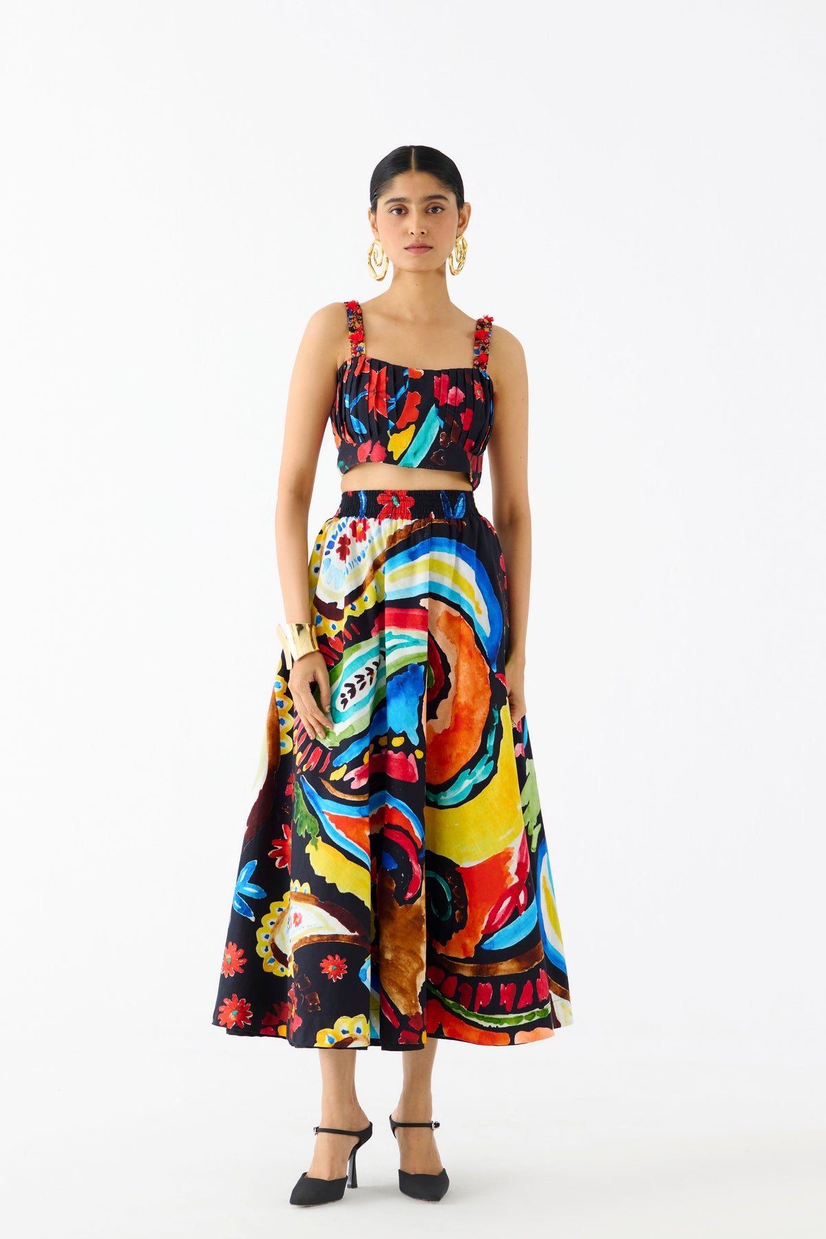 Meadow Bustier and Skirt