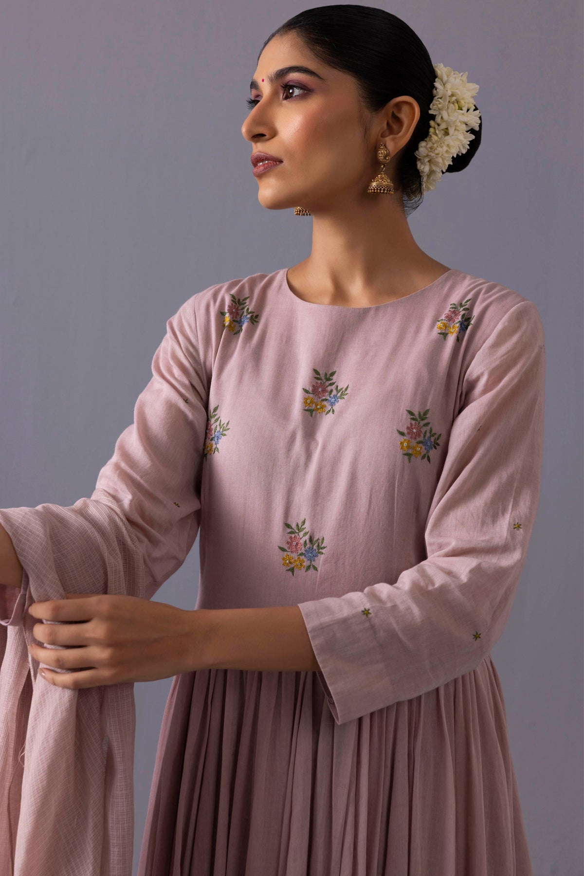 Latika Pink Kurta Set