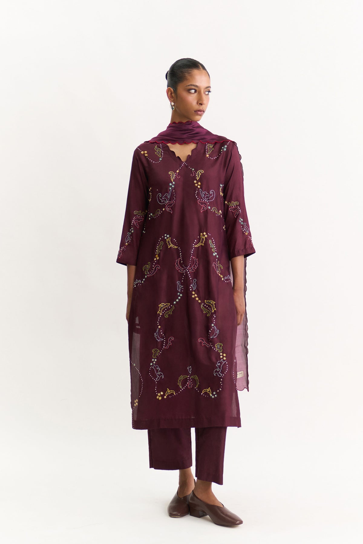 Roam Brown Kurta Set