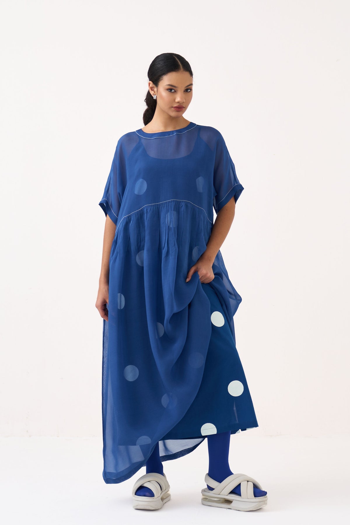 Yoke Gather Dress