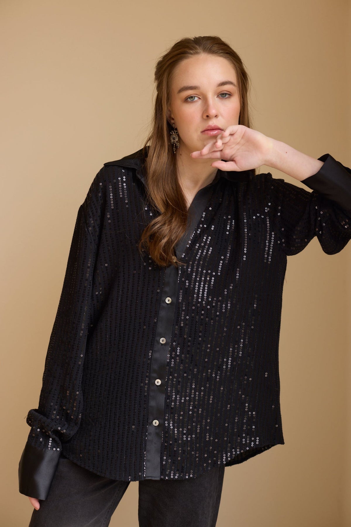 Black Glam Shirt