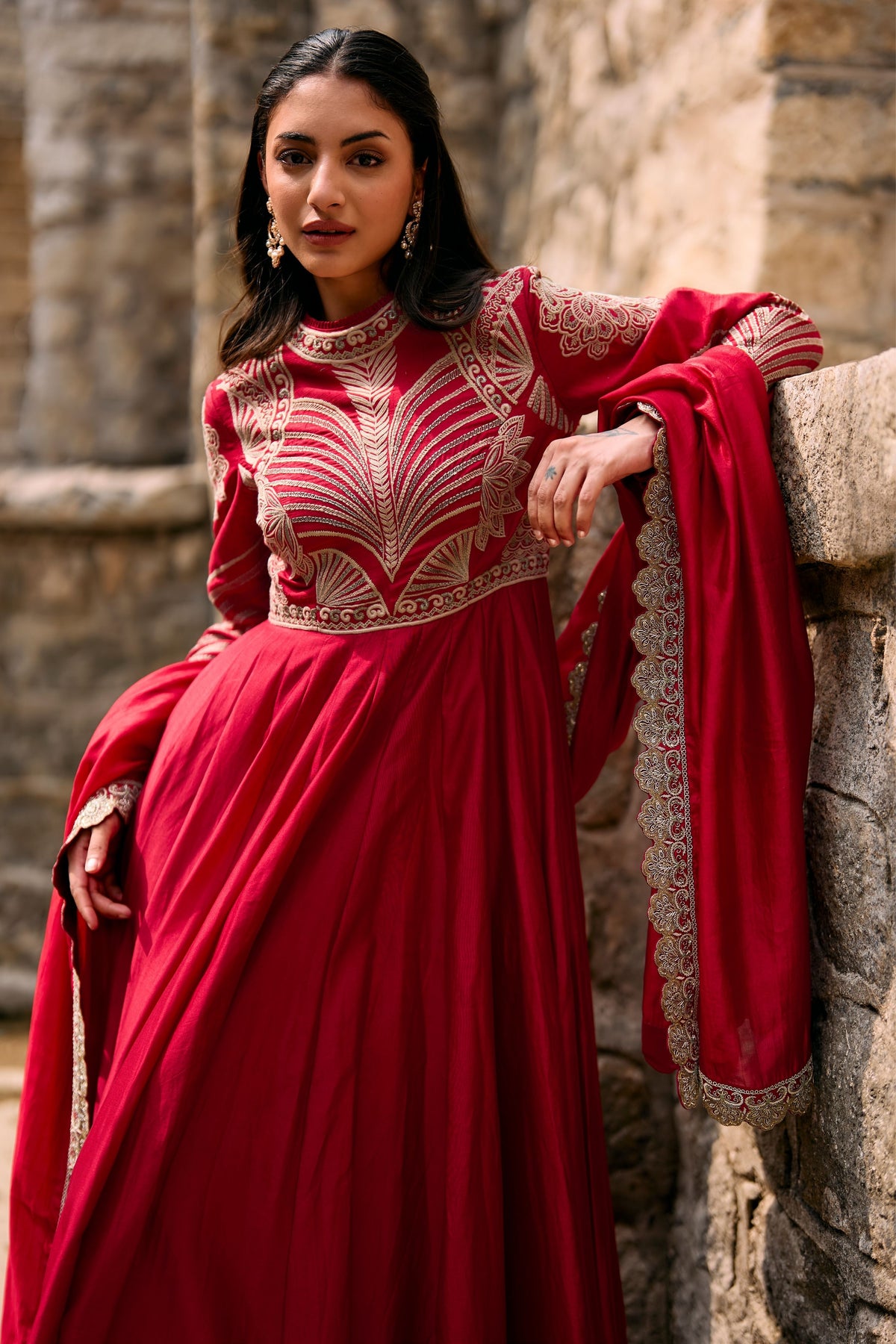 Saanjh Anarkali Set