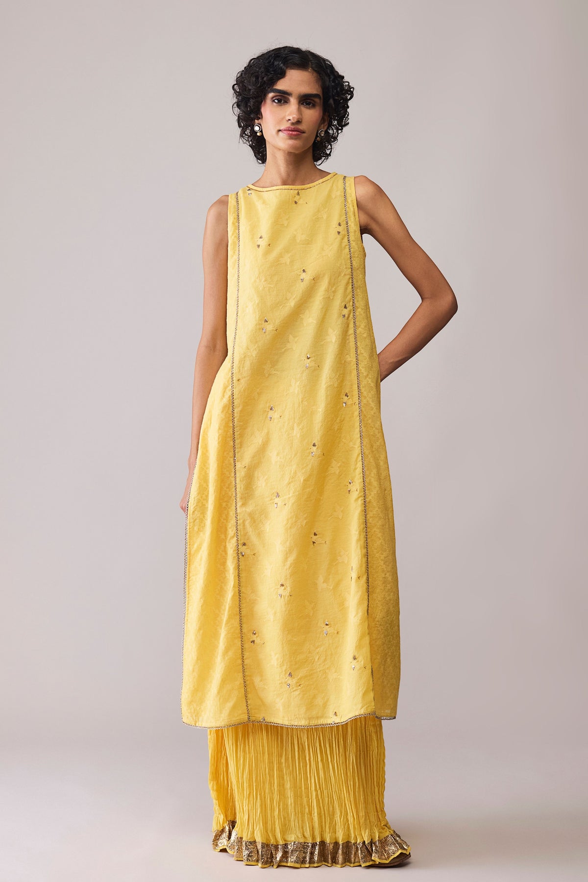 Inayat Yellow Kurta Set