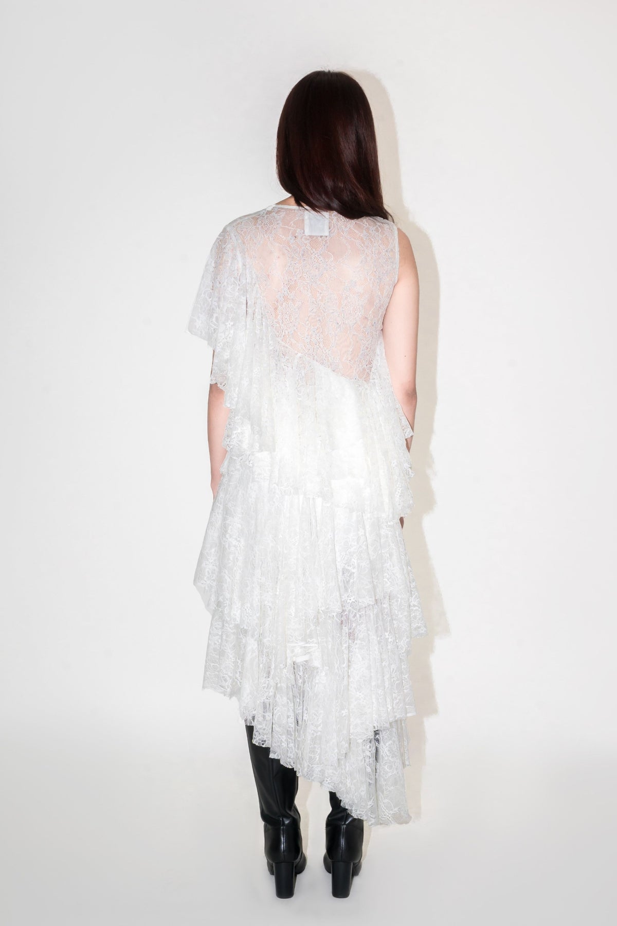 Camila Lace White Skirt