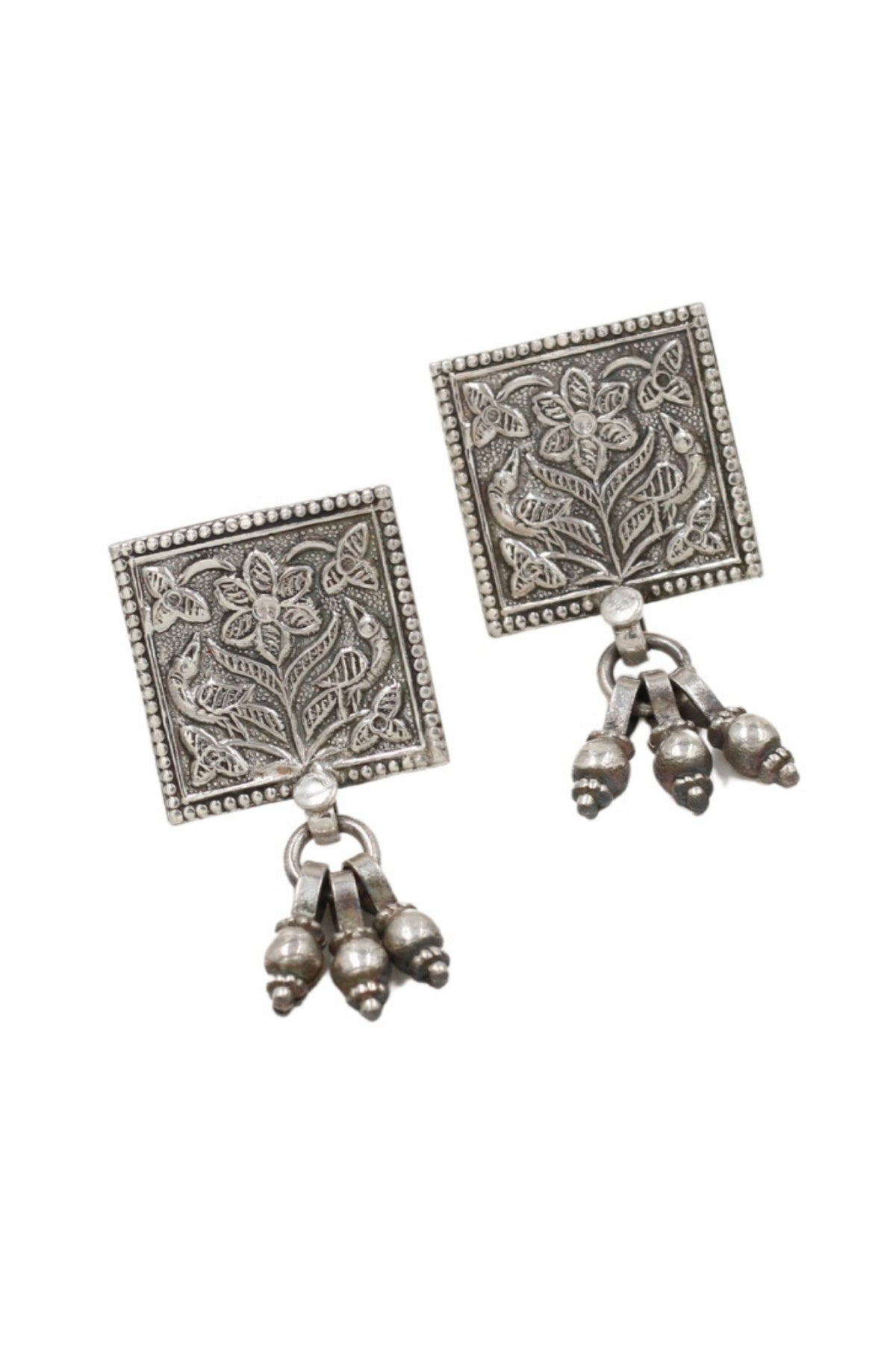 Timeless Handcrafted Silver Earrings