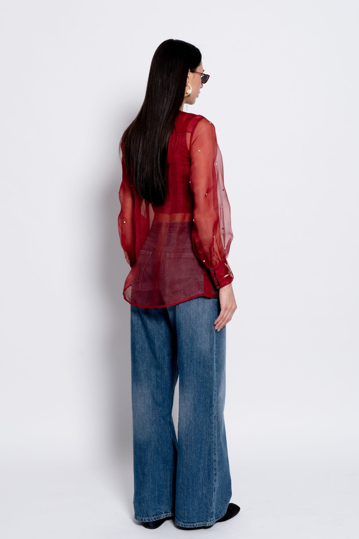 Crimson Petal Top