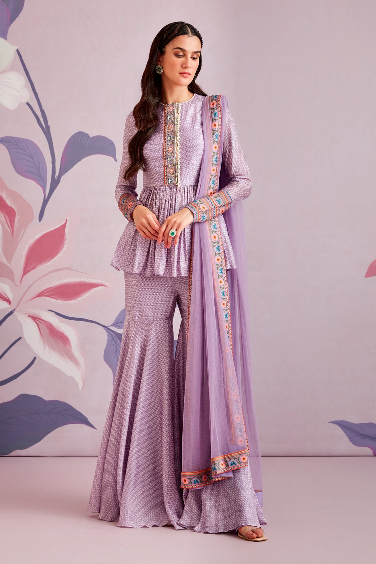 Sigal peplum set
